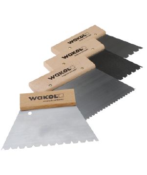 WAKOL Spatule crantée pour parquet